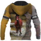 Love Horse 3D All Over Printed Shirts VP09112002XT