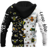 Beautiful Love Bee Hoodie For Men And Women