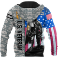 Spartan Soldier US Veteran 3D All Over Printed Shirt Hoodie MP21082020