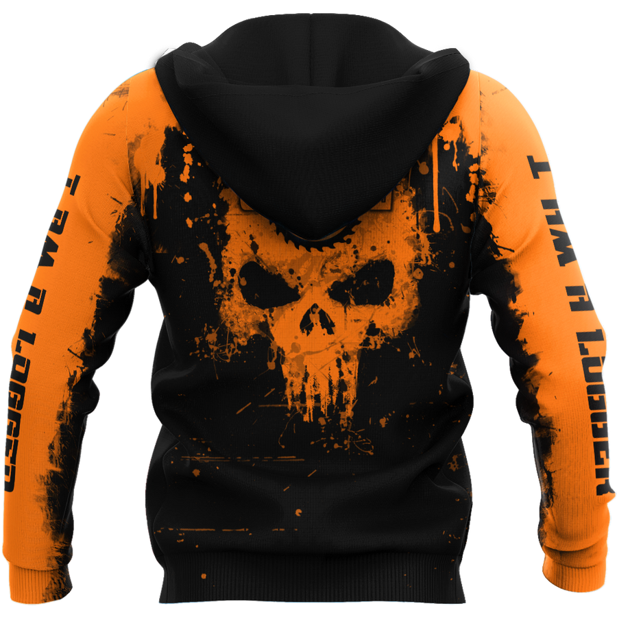 Skull Chainsaw All Over Printed Unisex Shirts NDD10262003