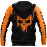 Skull Chainsaw All Over Printed Unisex Shirts NDD10262003