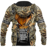 Hunting Labrador 3D Over Printed Unisex Deluxe Hoodie ML