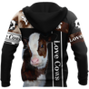 Love Cows - Happy Farm 3D All Over Printed Shirts