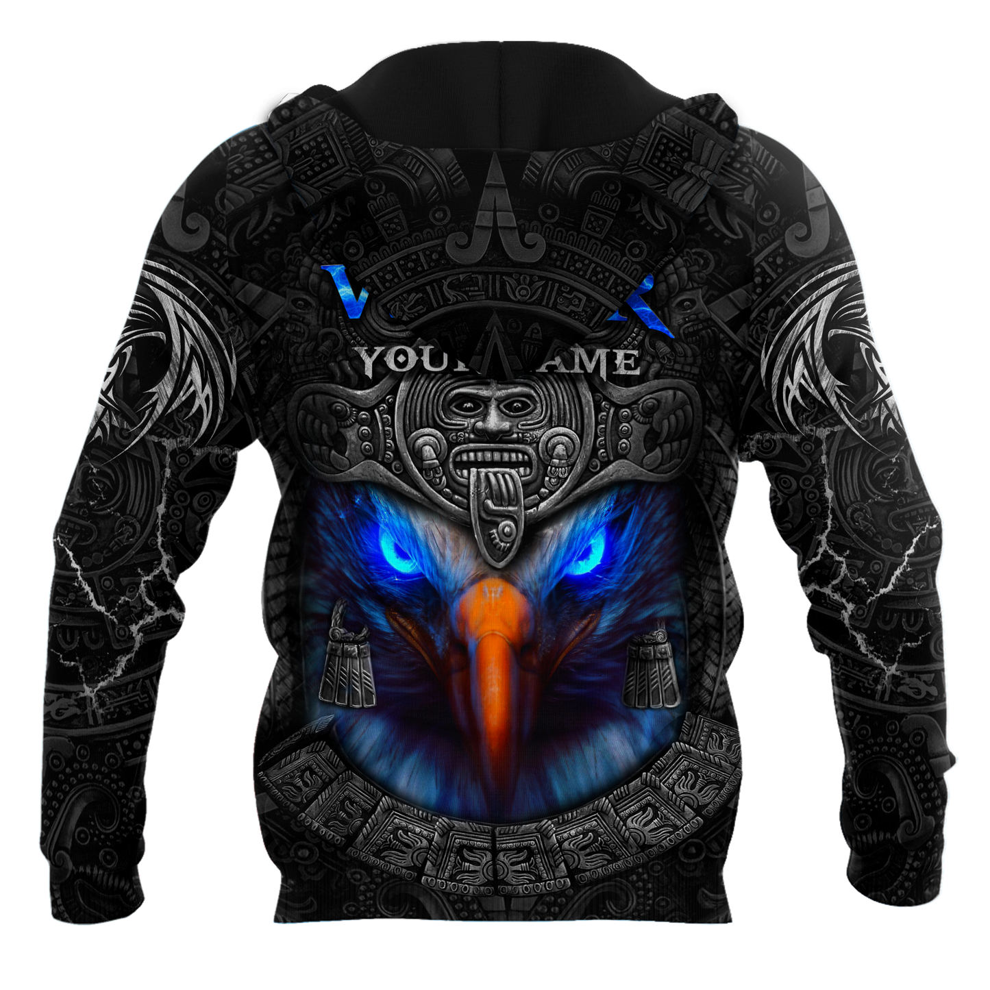 Eagle Warior Aztec 3D All Over Printed Shirts For Men And Women