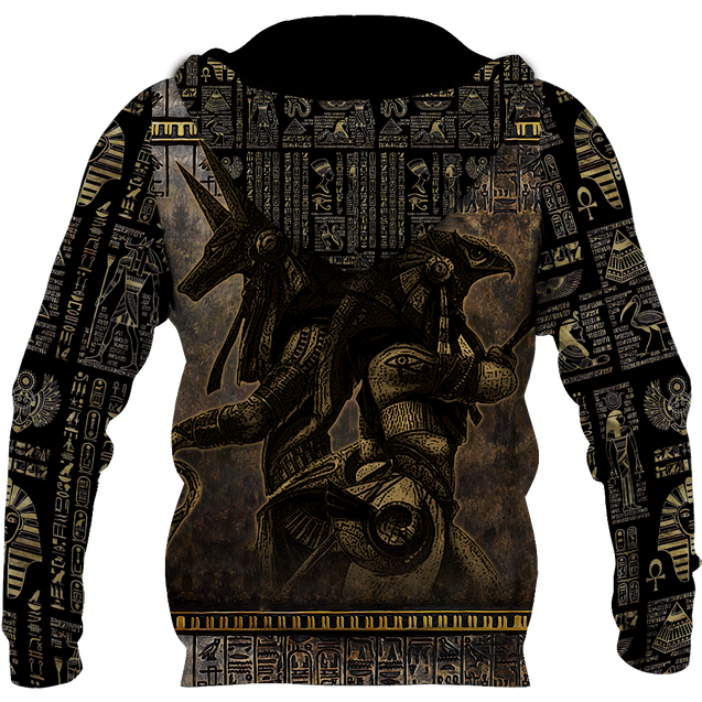 Anubis Ancient Egypt 3D All Over Printed Hoodie Clothes JJ120301-Apparel-MP-Hoodie-S-Vibe Cosy™