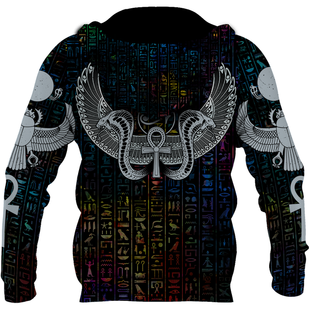 3D All Over Printed Hieroglyphics Ancient Egypt Hoodie Clothes JJ020401-Apparel-MP-Hoodie-S-Vibe Cosy™