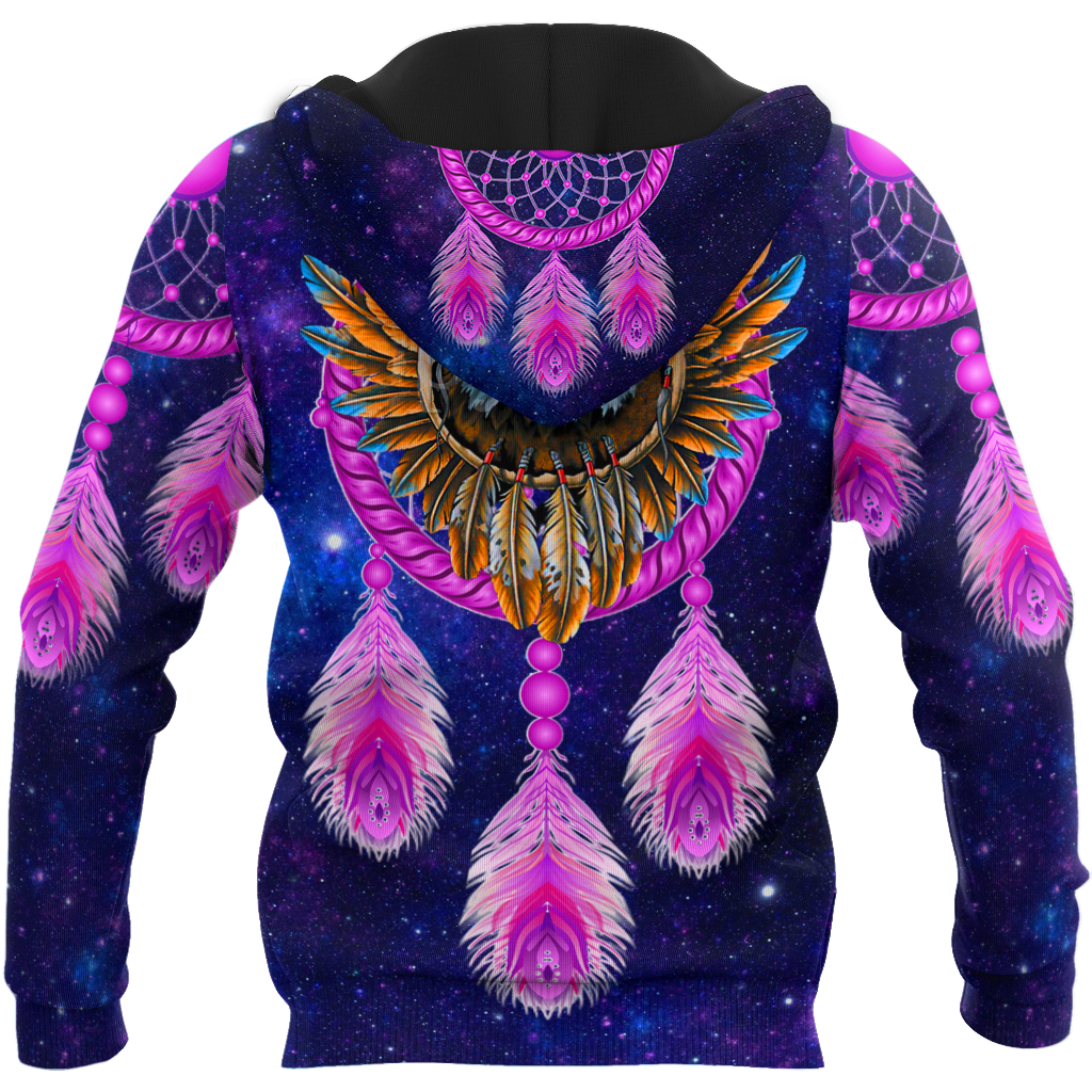 Eagle Purple Dreamcatcher Native American 3D All Over Printed Shirts VP11092002-LAM