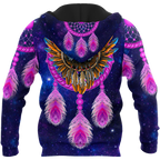 Eagle Purple Dreamcatcher Native American 3D All Over Printed Shirts VP11092002-LAM