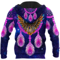 Eagle Purple Dreamcatcher Native American 3D All Over Printed Shirts VP11092002-LAM