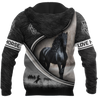 Black Horse 3D All Over Printed Shirts VP07102001