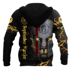 September Spartan Lion Warrior 3D All Over Printed Unisex Shirts