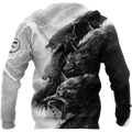 Night Wolf 3D All Over Printed Hoodie For Men and Women VP08092001