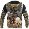 Labrador Hunting 3D Over Printed Unisex Deluxe Hoodie ML