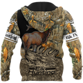 Elk Hunting Legend 3D All Over Print Hoodie VP07102003