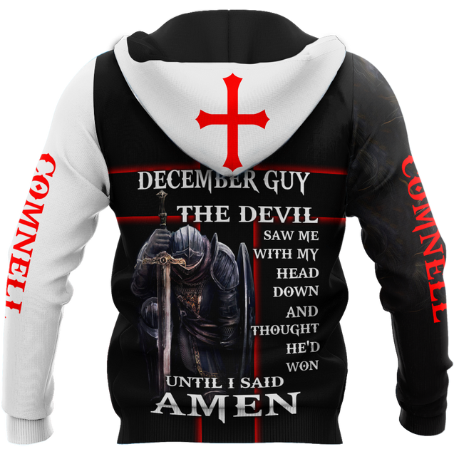 December Guy Custome Name 3D All Over Printed Shirts For Men and Women Pi250501S12A