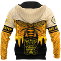 Bee Keeper All Over Printed Hoodie For Men And Women MEI