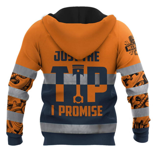 Personalized Mechanic 3D All Over Printed Hoodie For Men and Women Pi16102007ST