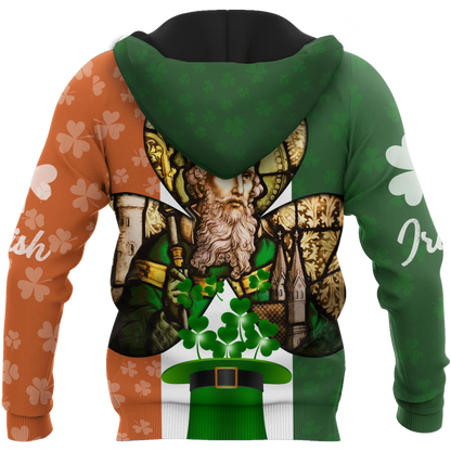 Irish St.Patrick day 3d hoodie shirt for men and women VP30102006