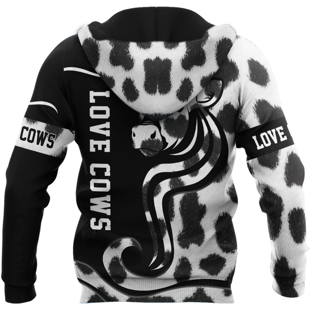 Love Dairy Cattle 3D All Over Printed Shirts For Men And Woman