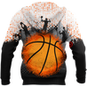 Basketball Love 3D All Over Printed Hoodie Shirt by SUN MH1706201S