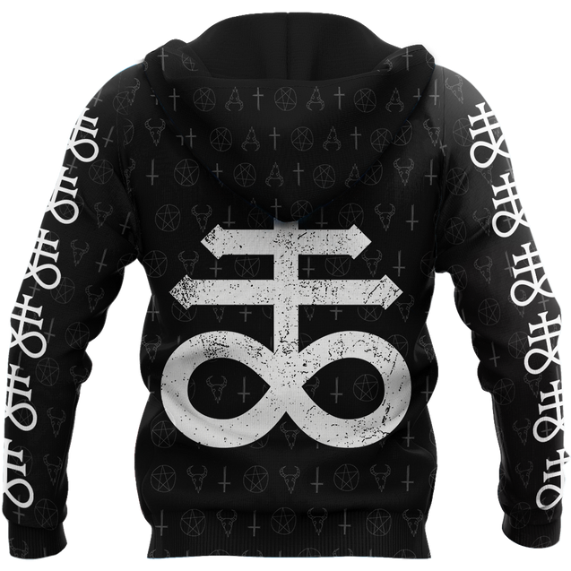 Satanic Tribal 3D All Over Printed Hoodie JJ09062003-Apparel-MP-Hoodie-S-Vibe Cosy™