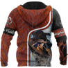 Pheasant Hunting Camo 3D Over Printed Unisex Deluxe Hoodie ML