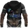 All Over Printed Viking Mighty Wolf Hoodie MEI09152005-MEI