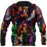 German shepherd colorful hoodie shirt for men and women JJW16092003S