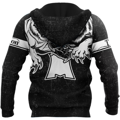 Lion vs Tiger Warrior Tattoo  3D All Over Printed  Unisex Shirts