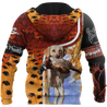 Pheasant Hunting Camo 3D Over Printed Unisex Deluxe Hoodie ML