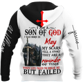 May Guy - Son of God Custome Name 3D All Over Printed  Unisex Hoodie