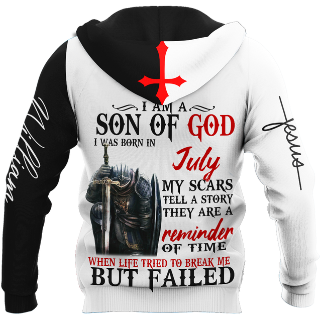 July Guy - Son of God Custome Name 3D All Over Printed Shirts For Men and Women MH141120S7