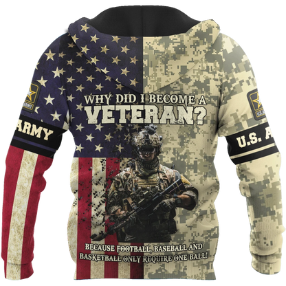 US Army Veteran 3D All Over Printed Shirts For Men and Women DQB16102001ST