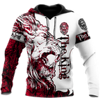 Alpha King Lion Tattoo 3D All Over Printed Unisex Shirt