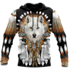 Native American Wolf 3D All Over Printed Shirts MP18052002-Apparel-MP-Hoodie-S-Vibe Cosy™