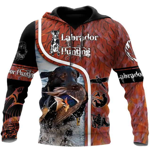 Pheasant Hunting Camo 3D Over Printed Unisex Deluxe Hoodie ML