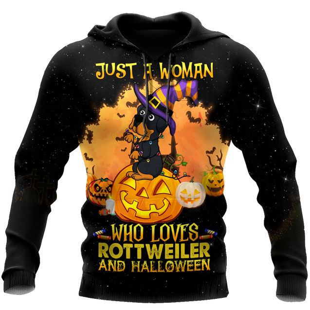 Happy halloween rottweiler hoodie shirt for men and women JJW11092003