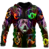 Rottweiler colorful 3D hoodie shirt for men and women JJW18092002S