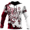 The Tiger Red Tattoo 3D All Over Printed Shirts For Men and Women JJW17082002