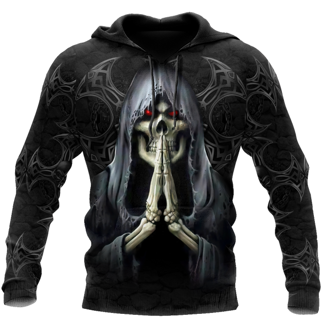 December Guy Skull 3D All Over Printed Shirts JJW28102006