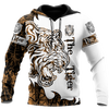 The Tiger Brown Camo Tattoo 3D All Over Printed Shirts For Men and Women JJW17082003S