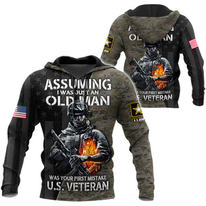 All Over Printed U.S. Army Veteran HAC310802-MEI