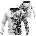 3D Ancient Egypt Anubis Tattoo Over Printed Shirt for Men and Women