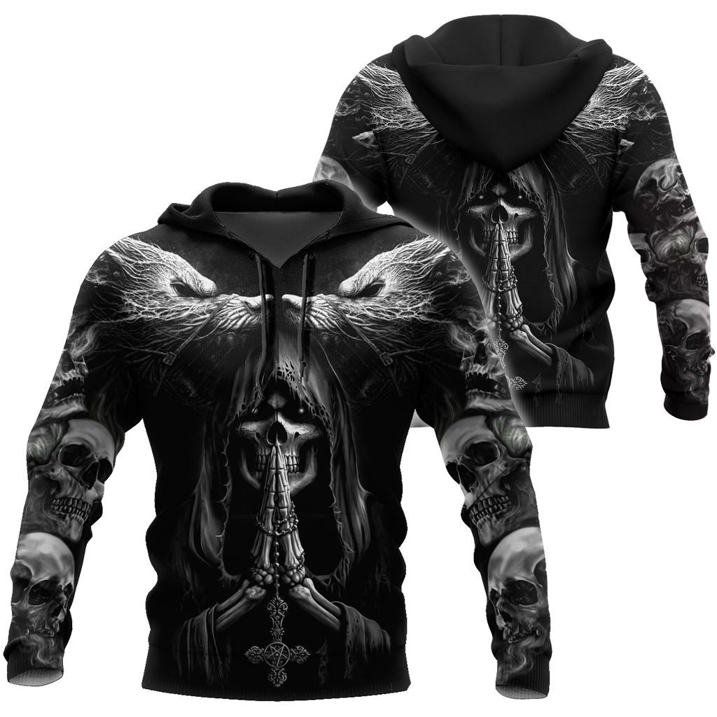 Premium Skull Tattoo 3D All Over Printed Unisex Shirts