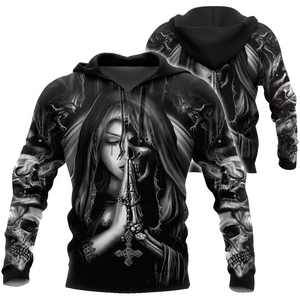 Premium Skull Tattoo 3D All Over Printed Unisex Shirts