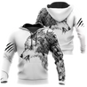 Tattoo Wolf Hoodie T Shirt For Men and Women HAC290501-NM