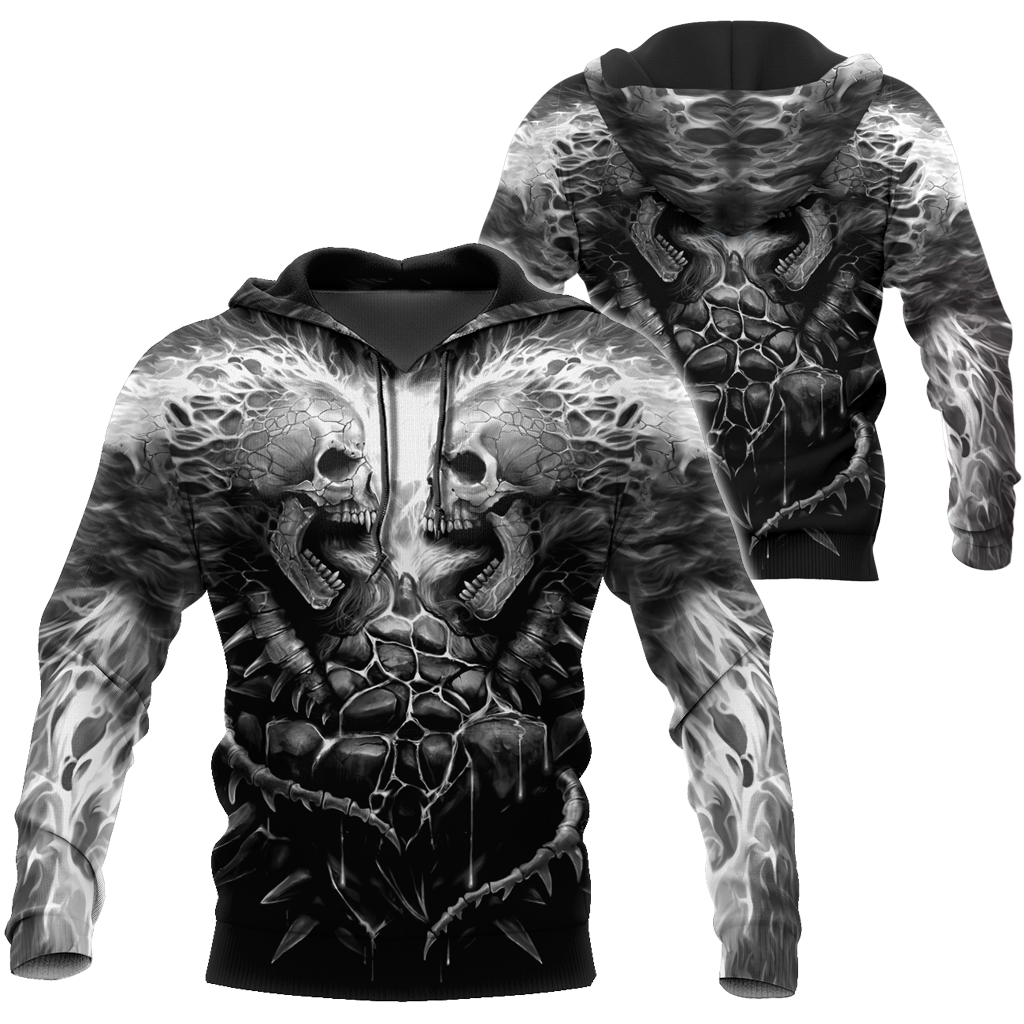 Premium Skull Tattoo 3D All Over Printed Unisex Shirts