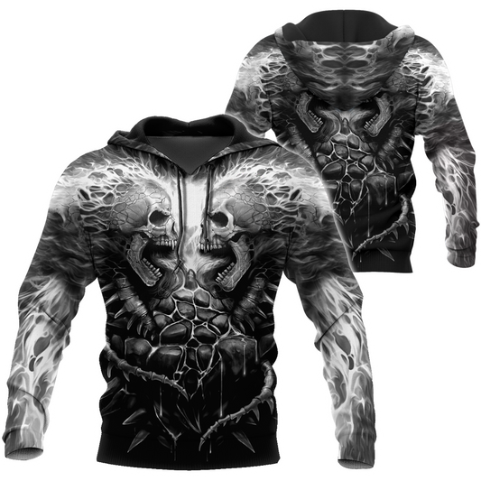 Premium Skull Tattoo 3D All Over Printed Unisex Shirts