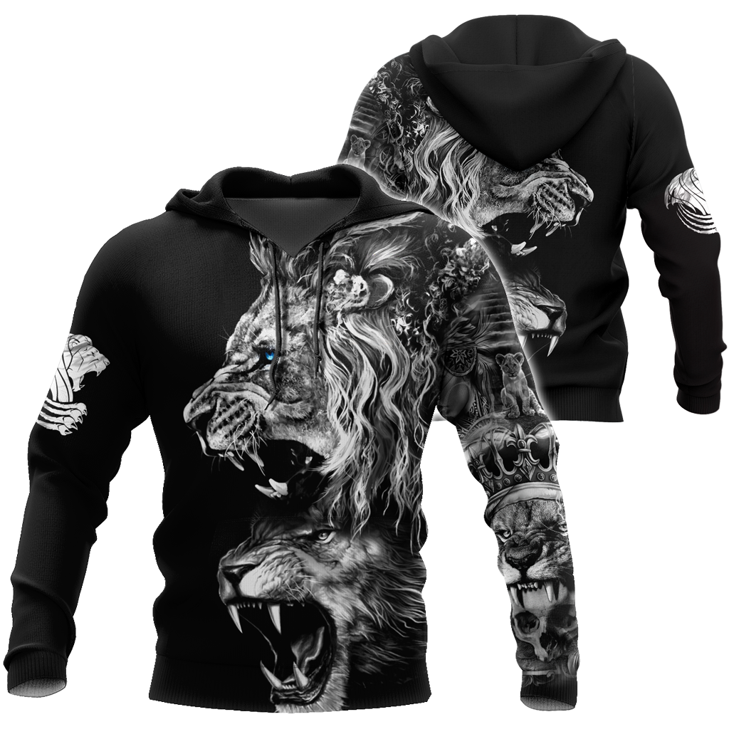Lion Tattoo  3D All Over Printed  Unisex Shirts