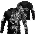 Lion Tattoo  3D All Over Printed  Unisex Shirts